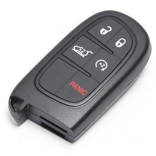 Remote Smart Key Fob Shell Case Button Pad Cover for Jeep Cherokee Ram FCC: GQ4-54T