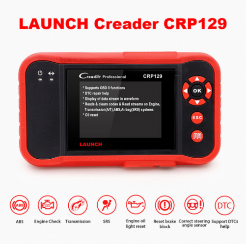 Original Launch Creader 129 CRP129 OBD2 Code Reader CRP 129 OBDII Scanner