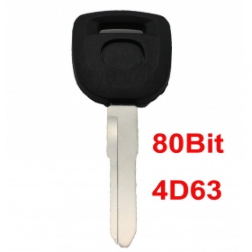 Transponder Key 4D63 for Key Blank for Mazda 3 5 6 Cx-7 Mx-5 Miata