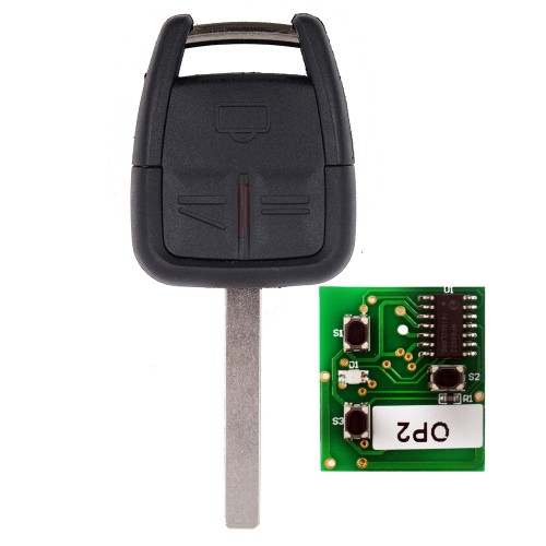 Remote Car Key Fob 3 Button 433.92MHz ID40 for Opel Vauxhall,GM# 24424728 , HU43, YM28, HU46 , HU100 Blade