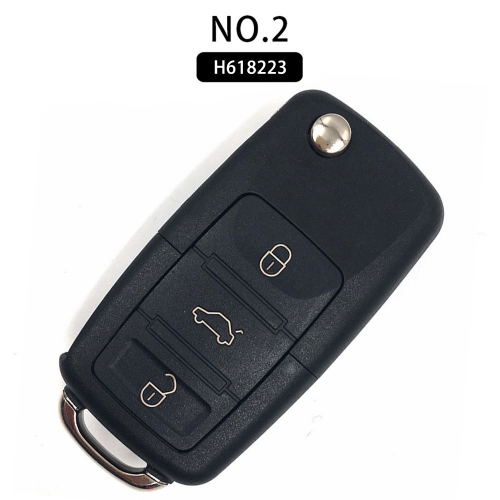 3 Buttons B5 Style NO.2 Code Garage Garden Door Key of 315/433MHZ Frequency for H618 Remote Controller H618223