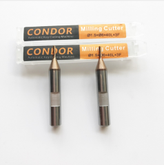 CONDOR Automatic Key Cutting Machines Milling Cutter 1.5x6x40x3F Original Carbide Drills(two piece)