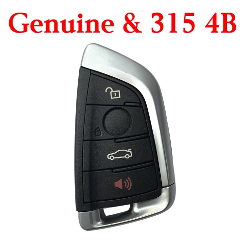 Genuine Smart Remote Key for BMW FEM - 4 Buttons 315 MHz