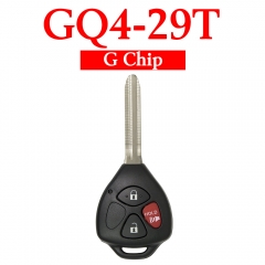 2+1 Buttons 315 MHz Remote Head Key for Toyota Matrix / Venza 2009-2014 - GQ4-29T (G Chip)