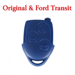 Original Ford Transit Blue Remote 3 Buttons 433 MHz - 4D63 80 bit