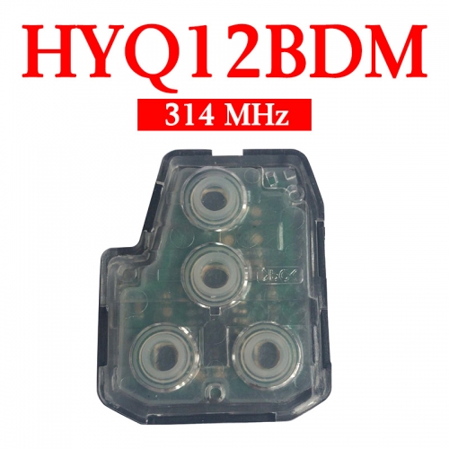 3+1 Buttons 314 MHz Remote Interior Set for Toyota - HYQ12BDM