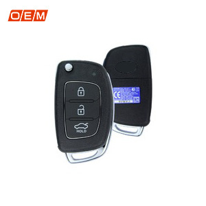 3 Button Genuine Flip Remote Key 2014 433MHz 95430-1RAB1 for Hyundai Accent
