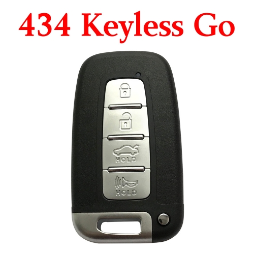 4 Buttons 434 MHz Smart Proximity Key for Hyundai Kia