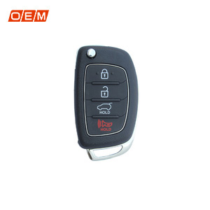 4 Button Genuine Flip Remote Key 2013 2014 433MHz 95430-2S801 for Hyundai Tucson