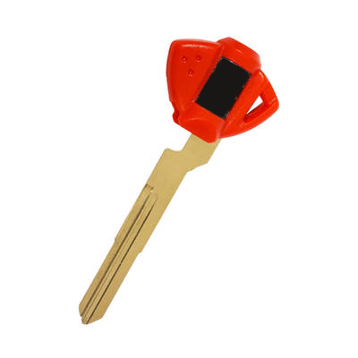 Transponder Key Shell Red Color for Suzuki Motorbike (5pcs)