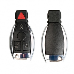 Smart Key Shell 4 Button with the Plastic for Mercedes Benz Assembling with VVDI BE Key Perfectly 5pcs/lot