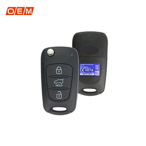 3 Button Genuine Flip Remote Key 2013 95430-2V001 for Hyundai Veloster