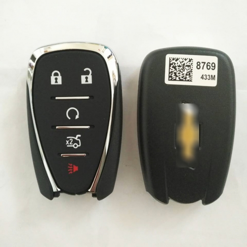 Original 4+1 Buttons 433MHz Remote Key for Chevrolet