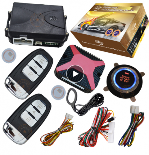 remote start stop engine kit with keyless lock or unlock manually 15 minutes countdown time auto engine off feature no car alarm