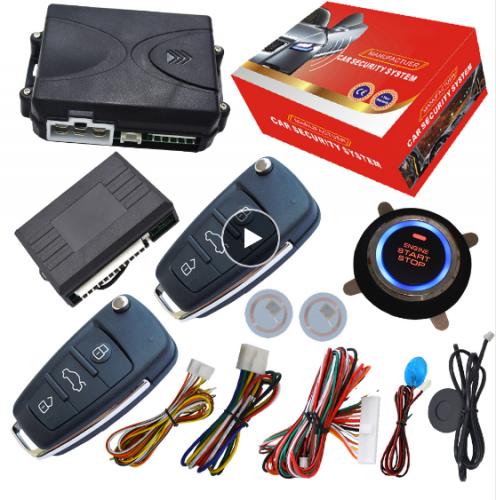remote keyless entry&push button start stop system RFID immobilizer anti-theft remote start stop engine by original remote key