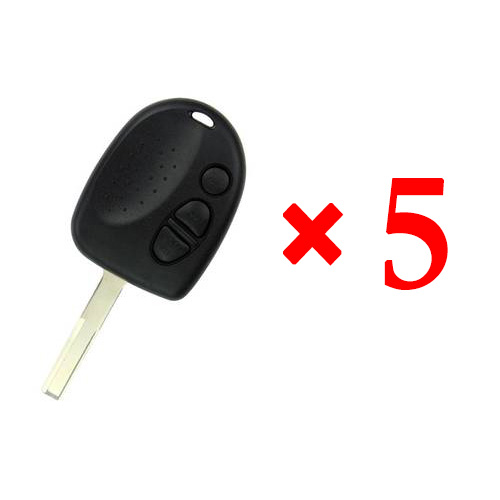 3 Button Remote Key Shell 2005 for Chevrolet Lumina (5pcs)