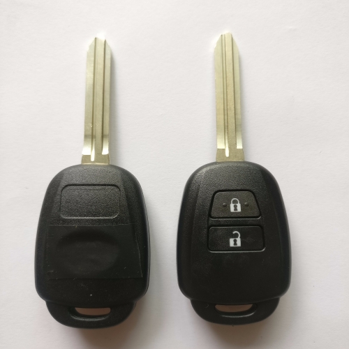 2 Button Remote Shell 2014 for Toyota Yaris (5pcs)