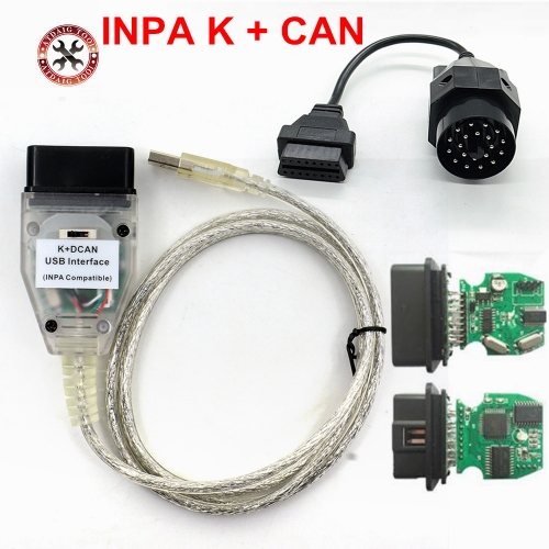 BMW INPA K+CAN K CAN INPA With FT232RL Chip with Switch for BMW INPA K DCAN USB Interface Cable With 20PIN for BMW