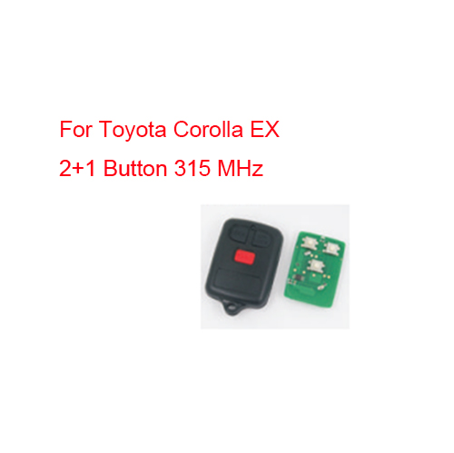 Remote Control Key for Toyota Corolla EX 2+1button 315 MHz