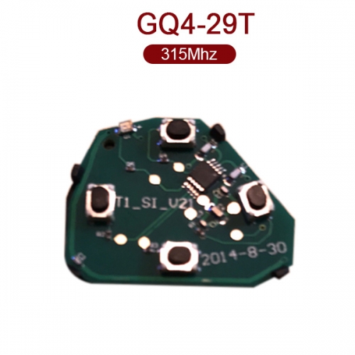 315 MHz 4 Buttons Remote Set for for Toyota - GQ4-29T