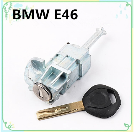 Left Car Door Lock Cylinder For BMW E46,Locksmith Supplies Repair Replacement Locks Cylinder With One Key