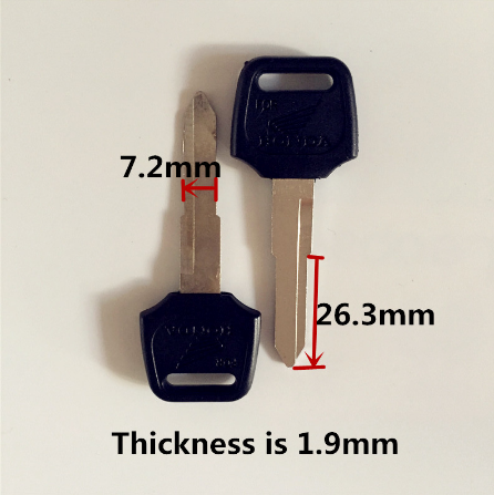 C521 Long  left blank key for locksmith[15pcs]