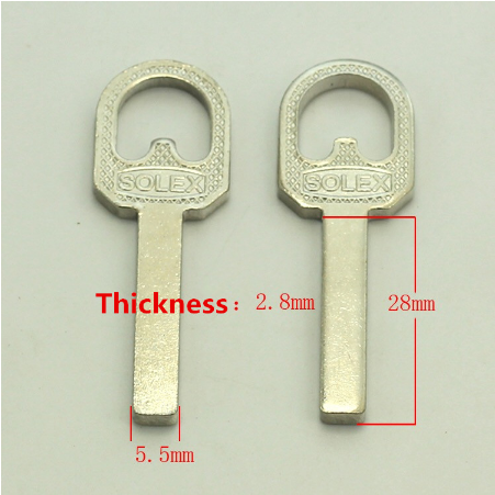 [20pcs/lot] YP530 Key Blanks,Locksmith Supplies Uncut Blank Keys 2.8mm thickness[20pcs/lot]