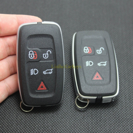 for LAND ROVER RANGE ROVER SPORT 2010 2011 2012 DISCOVERY 4 Car Key Case 5 Buttons Remote Blank Key Shell Cover 1 PC