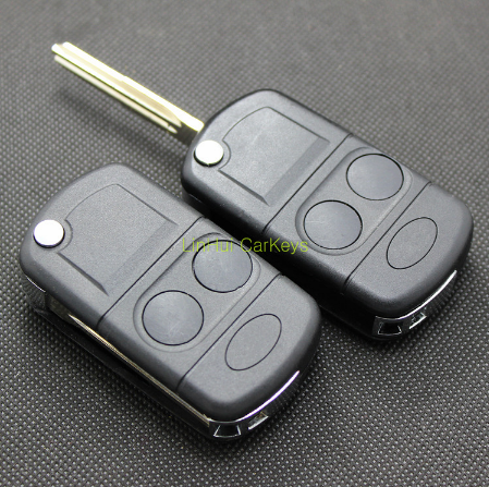 Key Case for LAND ROVER FREELANDER 2 Car Key 2 Buttons Uncut Right Groove Blade Replacement Key Shell Cover 1PC