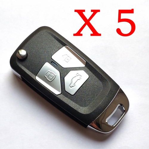 5 pieces Xhorse VVDI Audi Type 1 Universal Remote Control
