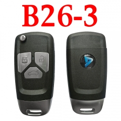 KEYDIY 3/4 Buttons Remote Key B26-3/3+1 B Series for KD900 KD-X2 URG200 Key Programmer 5pcs/lot
