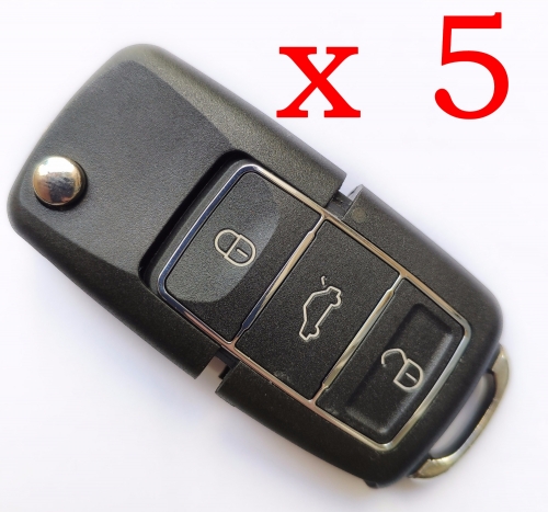 5 pieces Xhorse VVDI VW B5 Blank Type Universal Remote Control