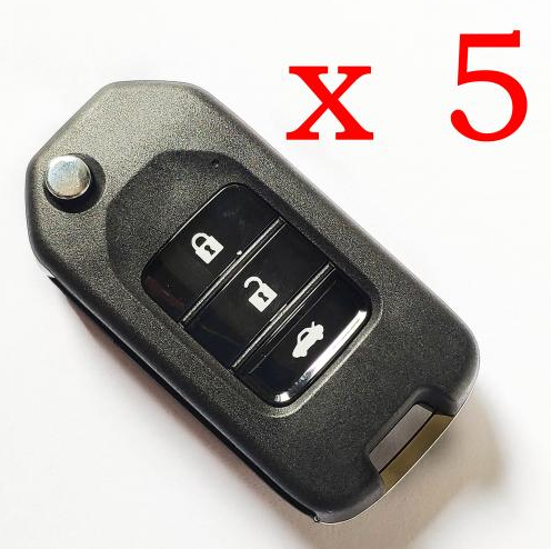 5 pieces Xhorse VVDI Honda Type Wireless Remote Control