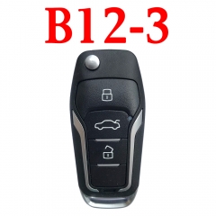 KEYDIY 3/4 Buttons Remote Key B12-3/3+1 B Series for KD900 KD-X2 URG200 Key Programmer 5pcs/lot