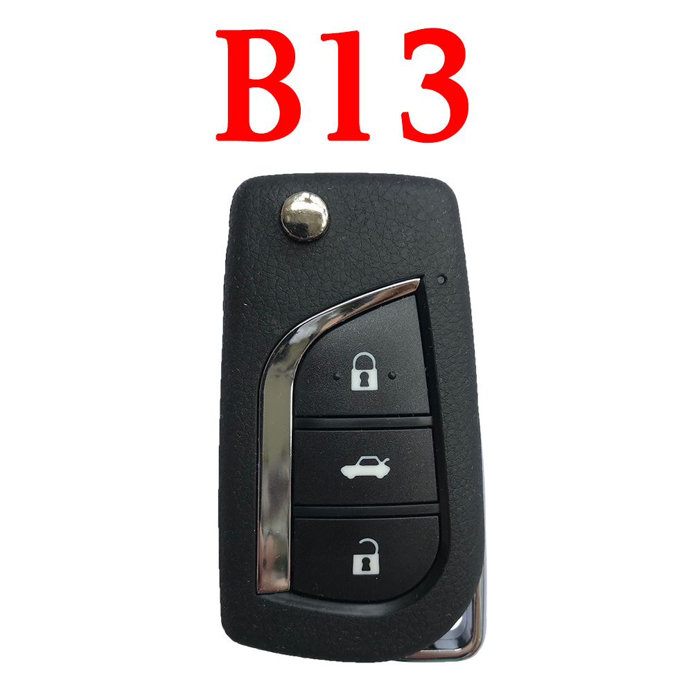 KEYDIY 3 Buttons Remote Key B13 B Series for KD900 KD-X2 URG200 Key Programmer 5pcs/lot