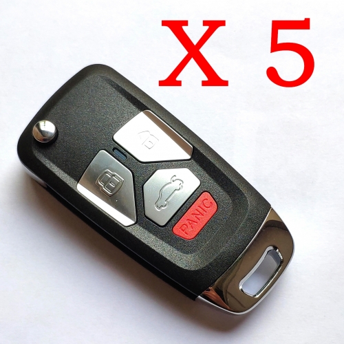 5 pieces Xhorse VVDI Audi Type 2 Universal Remote Control