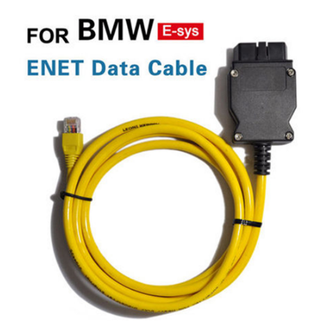 KWOKKER ESYS 3.23.4 V50.3 Data Cable For bmw ENET Ethernet to OBD Interface E-SYS ICOM Coding Diagnostic for F Series