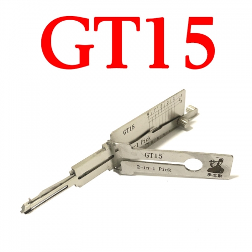 LISHI GT15 2 in 1 Auto Pick and Decoder for Fiat