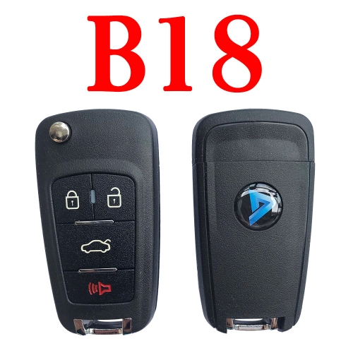 KEYDIY 4 Buttons Remote Key B18 B Series for KD900 KD-X2 URG200 Key Programmer 5pcs/lot