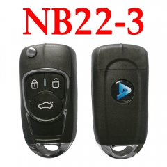 KEYDIY 3/3+1 Buttons Remote Key NB22-3/4 NB Series for KD900 KD-X2 URG200 Key Programmer 5pcs/lot