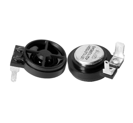 AOSHIKE 2Pcs 1 Inch Mini Audio Portable Tweeter 4 Ohm 10W HIFI Speaker Car Speaker Magnetic Tweeter