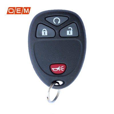 4 Button Original Remote 315MHz with Start for GMC