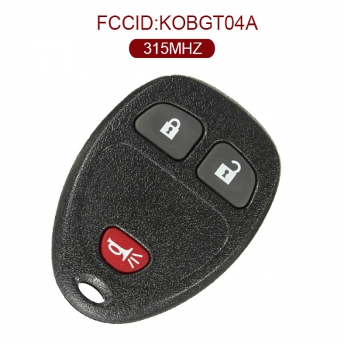 AK019001 for GMC 2+1 Button Remote Set(USA) 315MHZ KOBGT04A