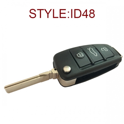 AK008043 for Audi A3 TT Remote Key 3 Button 315MHz 8P0 837 220 G