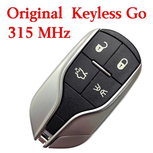 Original 4 Buttons 315 MHz Smart Proximity Key for Maserati