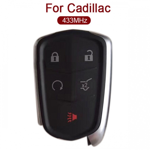 Genuine Cadillac XT5 Samrt Key - 4+1 Button 434 MHz PCF7937E HYQ2EB