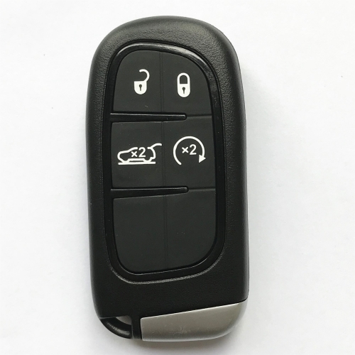 434 MHz 4 Buttons Smart Proximity Key for Jeep Cherokee 2014-2018 GQ4-54T （4A Chip）