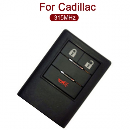 Cadillac 3 Buttons Smart Card 315 MHz