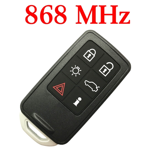 Original  5+1 Buttons 868 MHz Remote Key for Volvo - PCF7953 with Logo