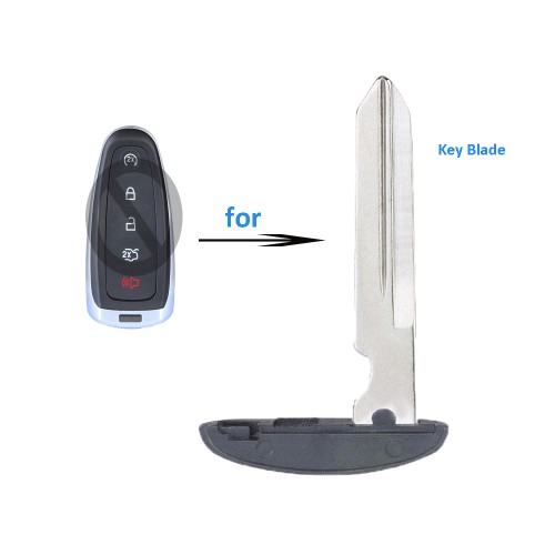 Replacement Uncut Remote Prox Smart Key Blade Blank for Ford M3N5WY8609 FO38R